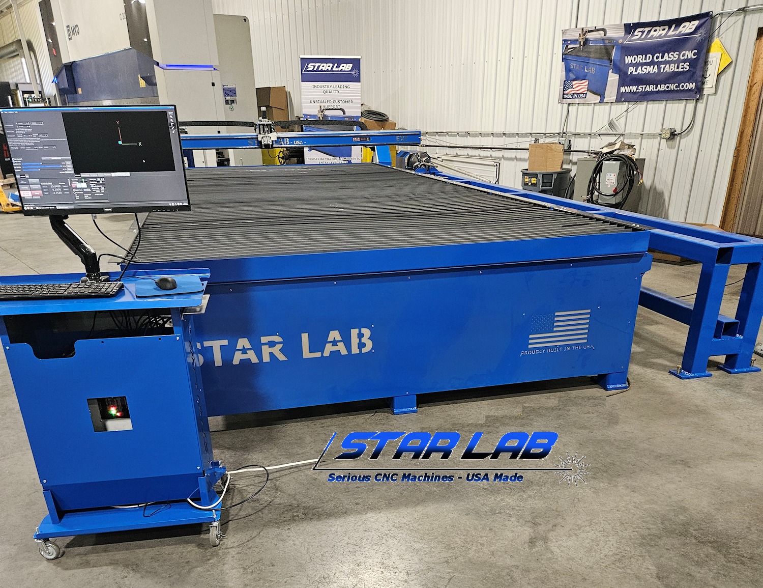 StarLab CNC Plasma Table in Action