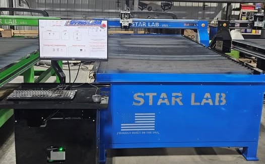 StarLab 5×10 CNC Plasma Cutting Table